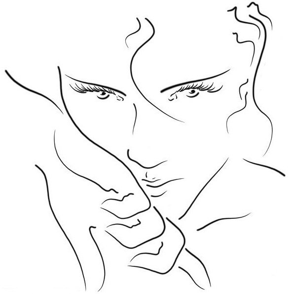 Контур влюбленных