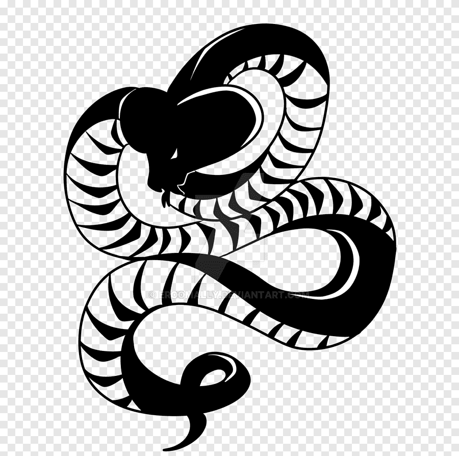 Змея стилизация