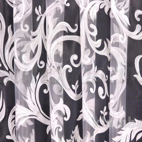 Тюль с завитками