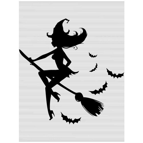 Знак ведьма на метле