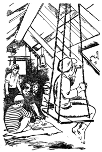 Рисунки к рассказу а Гайдар Тимур и его команда