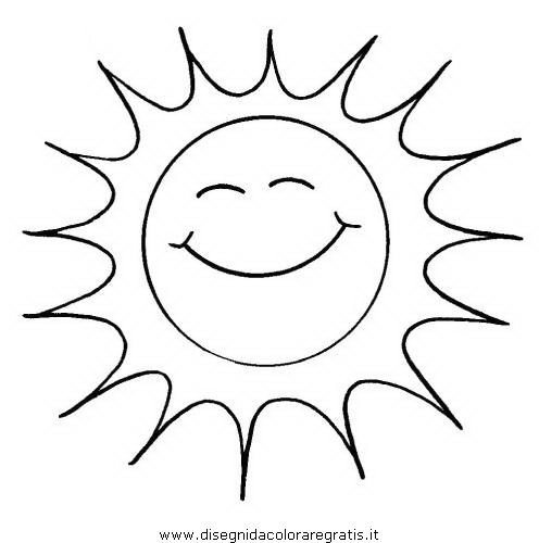 Солнце улыбается