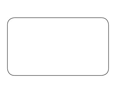 Прямоугольник с закругленными углами