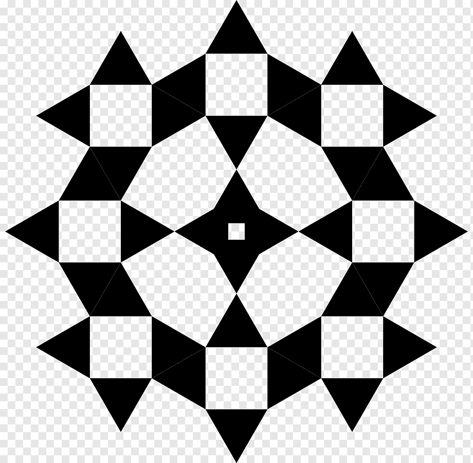 Узор из треугольников