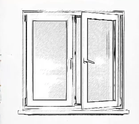 Окно раскраска