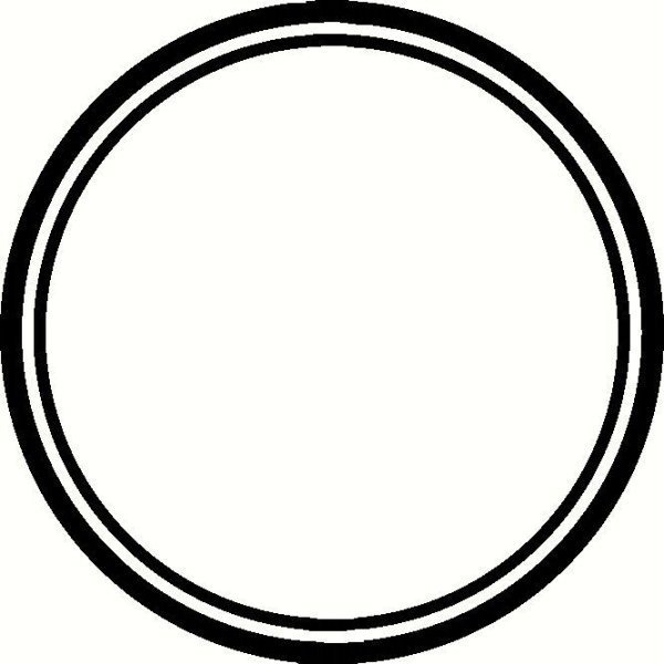 Круглая рамка