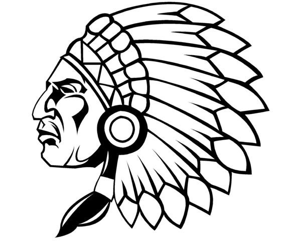 Индеец для выжигания