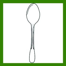 Набросок ложки