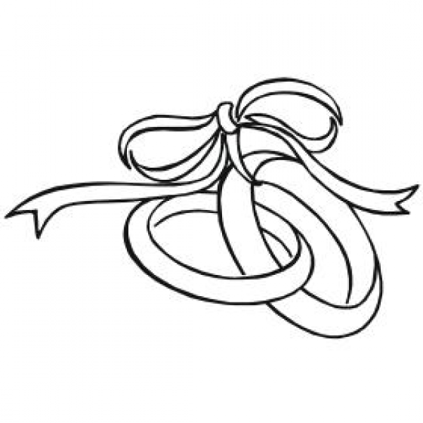 Раскраска Свадебные кольца