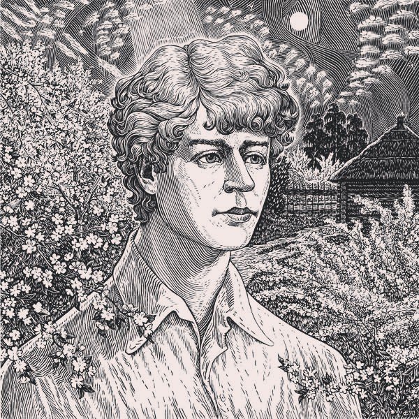 Сергей Есенин Графика