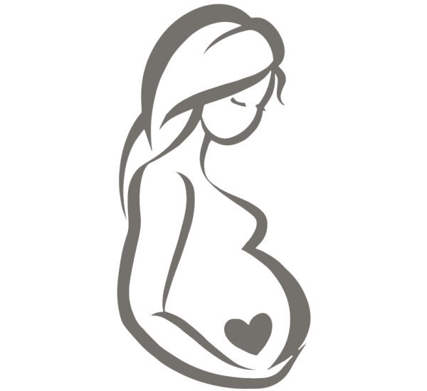 Беременная девушка