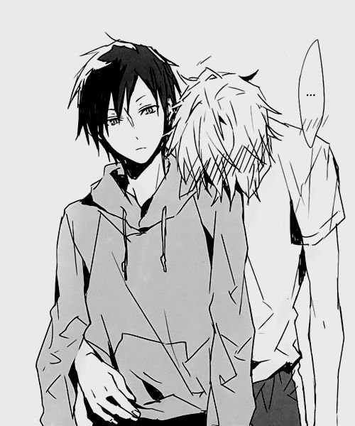 Яой черно белый