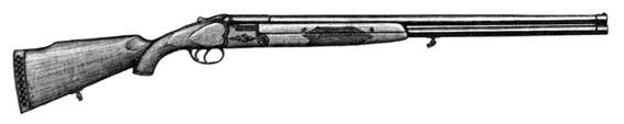 Эскизы охотничьего ружья