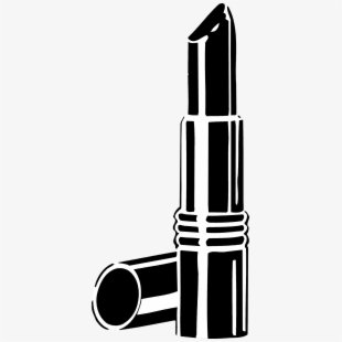 Помада вектор чб