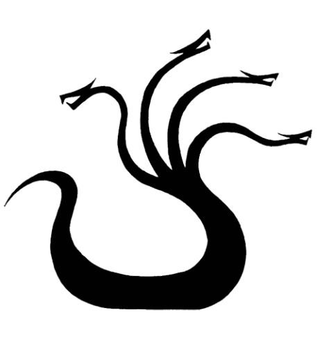 Лернейская гидра вектор