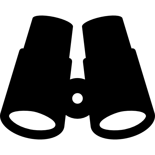 Черно белый рисунок бинокль (43 фото)