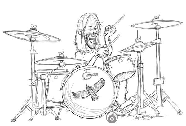 Барабанщик скетч