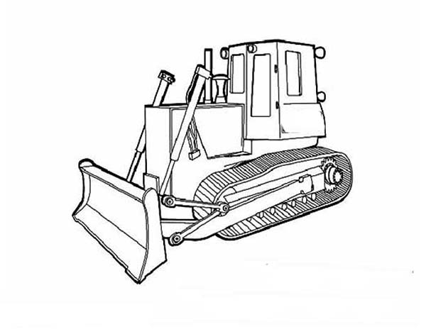 Трактор бульдозер т-130 раскраска