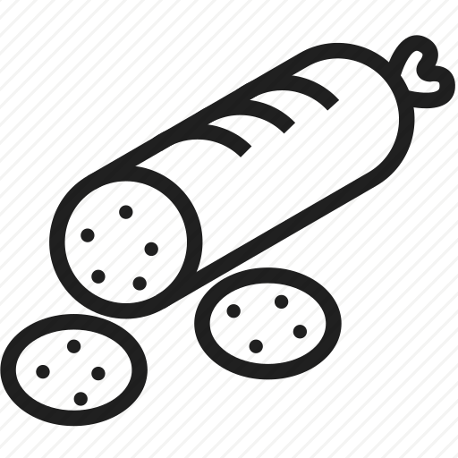 Колбаса раскраска