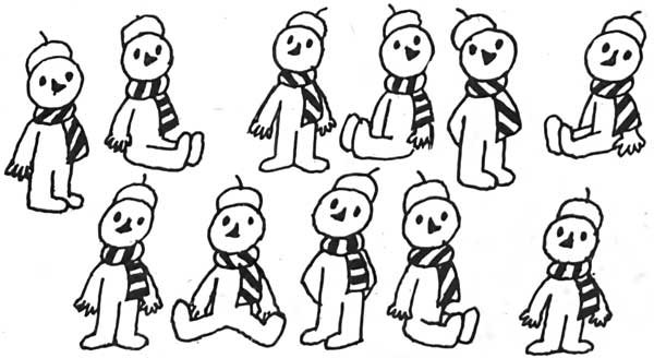 Мурзилка раскраска