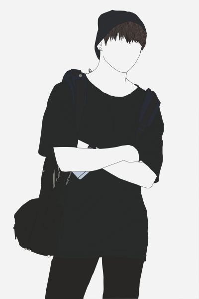 Силуэты BTS Чонгук