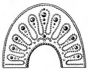 Кокошник для раскрашивания