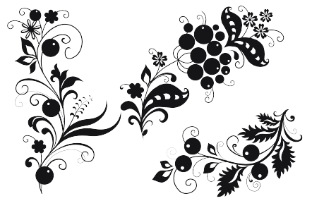 Хохломские узоры