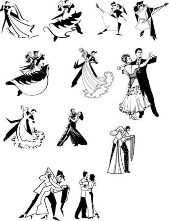 Танцы эскизы