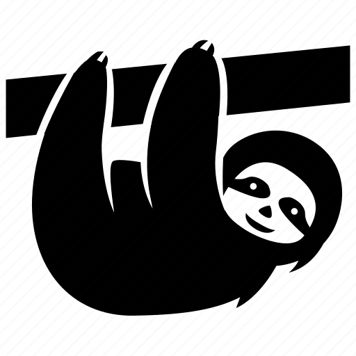 Раскраска антистресс Ленивец