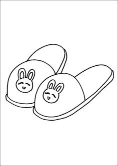 Тапочки вектор