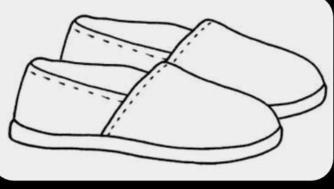 Тапочки пиктограмма