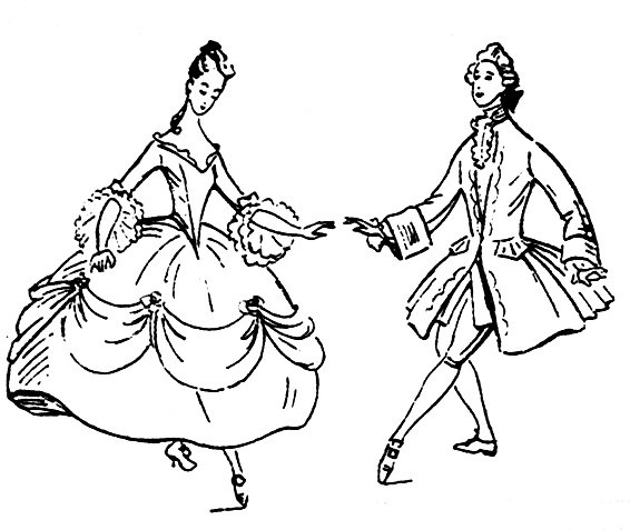 Реверанс историко бытовой танец