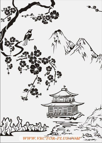 Зарисовки в китайском стиле