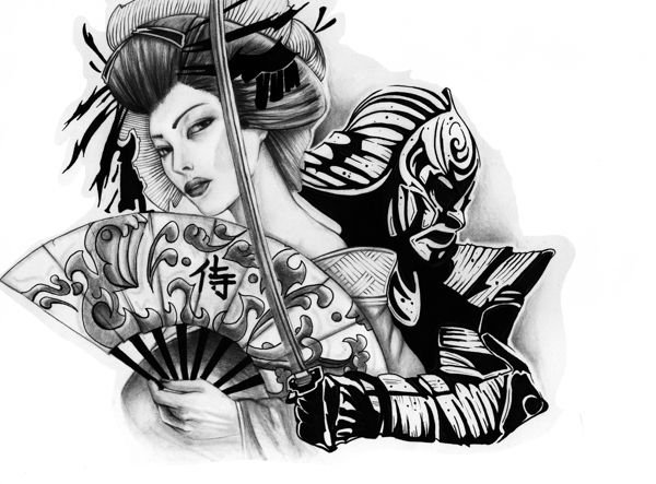 Японская культура эскизы