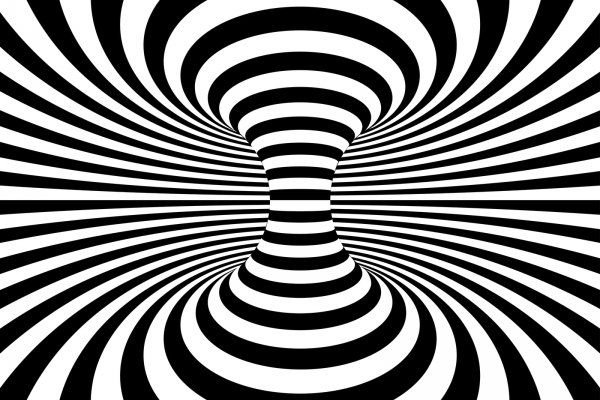 Иллюзия чёрно белая