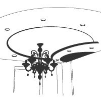 Эскизы натяжных потолков