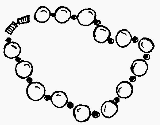 Раскраска бусы