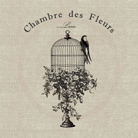 Надписи в стиле Прованс черно белые