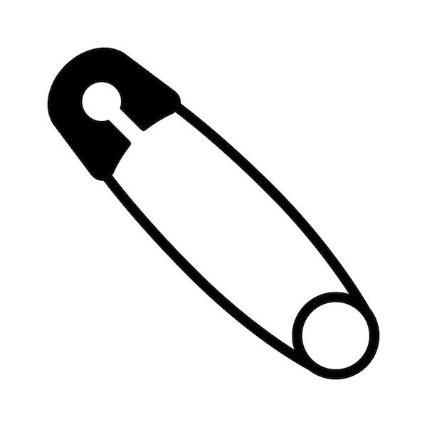 Булавка контур