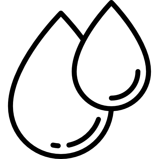 Капля контур