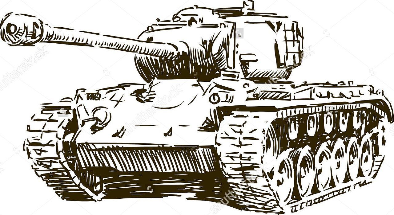 Великая Отечественная война танк вектор