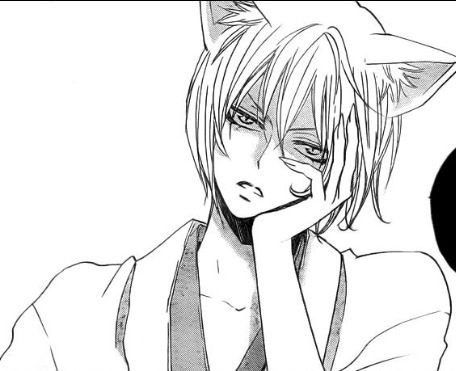 Томоэ аниме черно белый