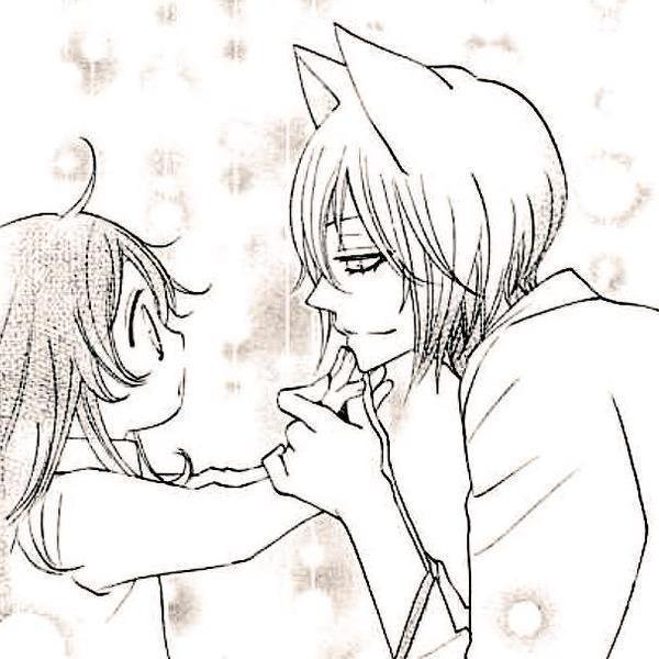 Очень приятно Бог Томоэ черно белый