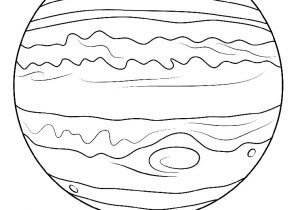 Разукрашка Планета Юпитер