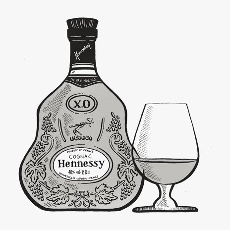 Коньяк вектор