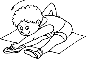 Раскраска зарядка для детей