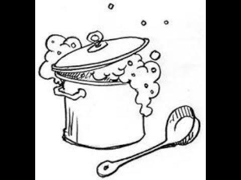 Каша раскраска для детей