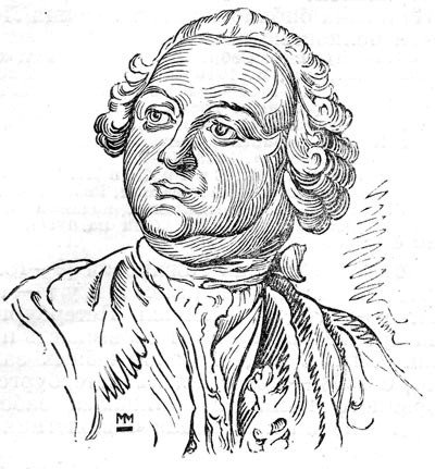 Ломоносов Михаил Васильевич черно белое