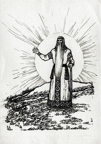 Эскизы татуировок богатырей