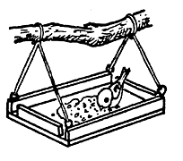Скворечник для раскрашивания